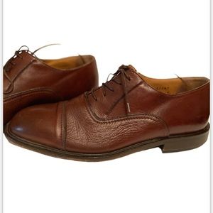 Florsheim Men CORBETTA Cap Toe Oxford Shoes in Size 9 D Cognac.